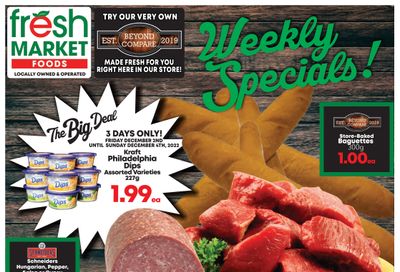 Fresh Market Foods Flyer December 2 to 8