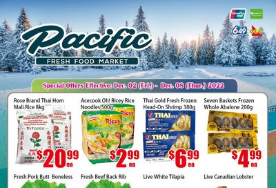 Pacific Fresh Food Market (North York) Flyer December 2 to 8