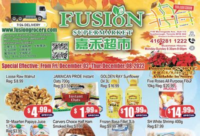 Fusion Supermarket Flyer December 2 to 8