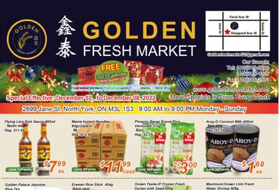 Golden Fresh Market Flyer December 2 to 8
