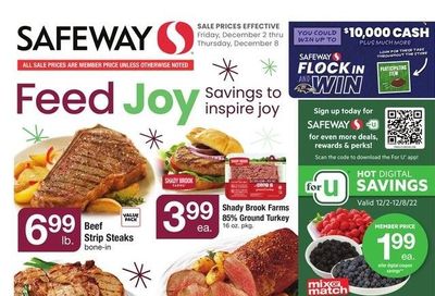 Safeway (MD, VA) Weekly Ad Flyer Specials December 2 to December 8, 2022