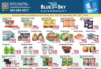Blue Sky Supermarket (Pickering) Flyer December 2 to 8