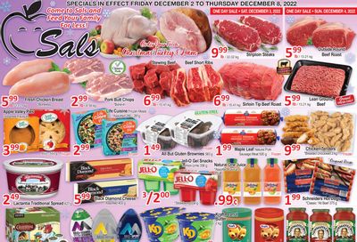 Sal's Grocery Flyer December 2 to 8