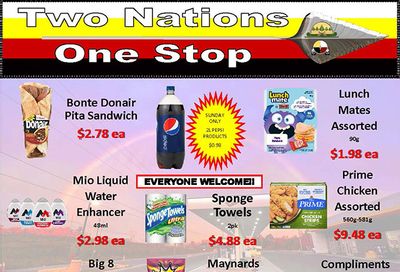 Two Nations One Stop Flyer December 2 to 8
