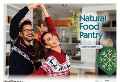Natural Food Pantry Flyer December 1 to 31