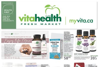 Vita Health Fresh Market Flyer December 2 to 18