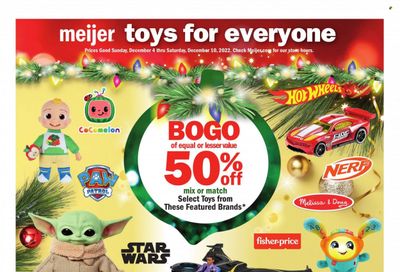 Meijer (IL, IN, KY, MI, OH, WI) Weekly Ad Flyer Specials December 4 to December 10, 2022