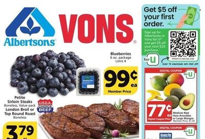 Vons (CA) Weekly Ad Flyer Specials November 30 to December 6, 2022