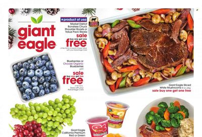 Giant Eagle (OH, PA) Weekly Ad Flyer Specials December 1 to December 7, 2022