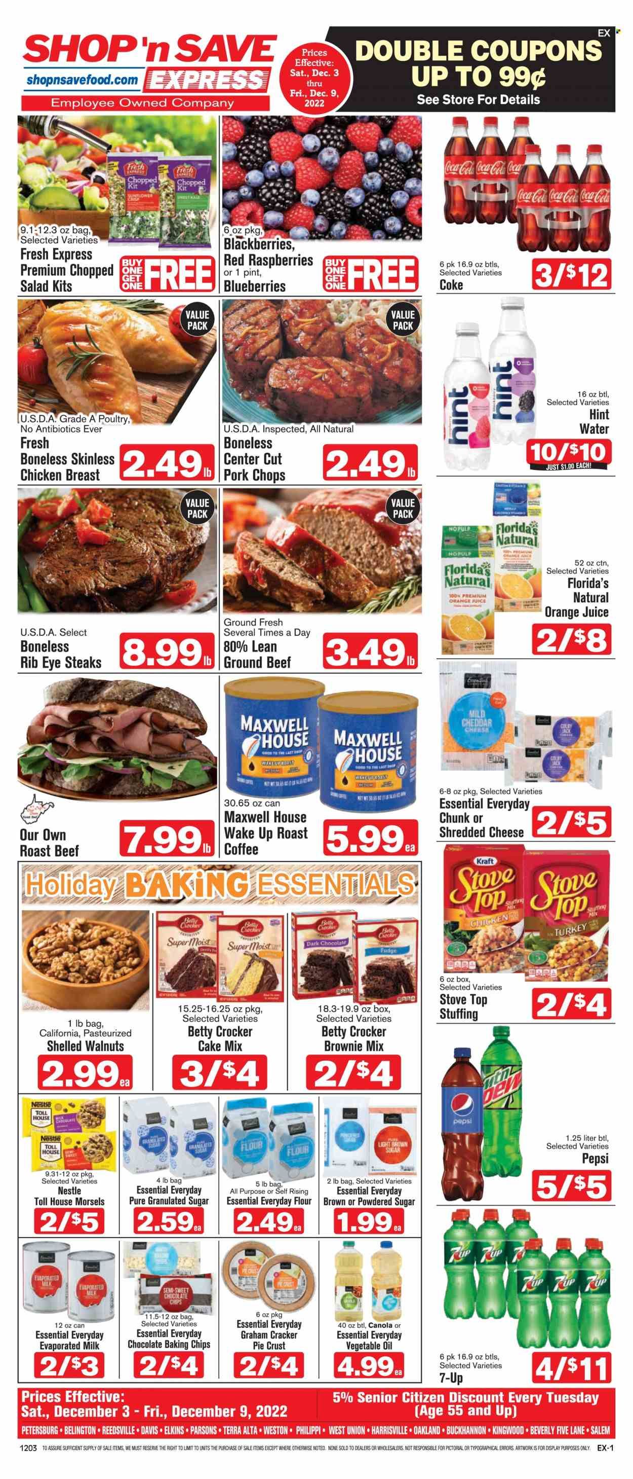 Shop ‘n Save Express (MD, PA, WV) Weekly Ad Flyer Specials December 3 to December 9, 2022