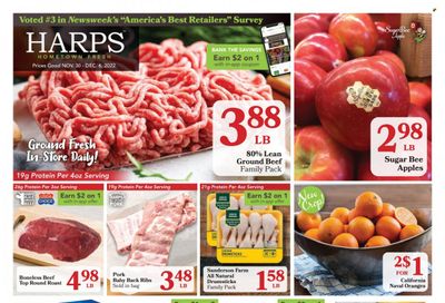 Harps Hometown Fresh (OK) Weekly Ad Flyer Specials November 30 to December 6, 2022