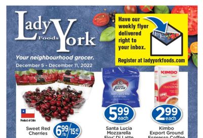Lady York Foods Flyer December 5 to 11