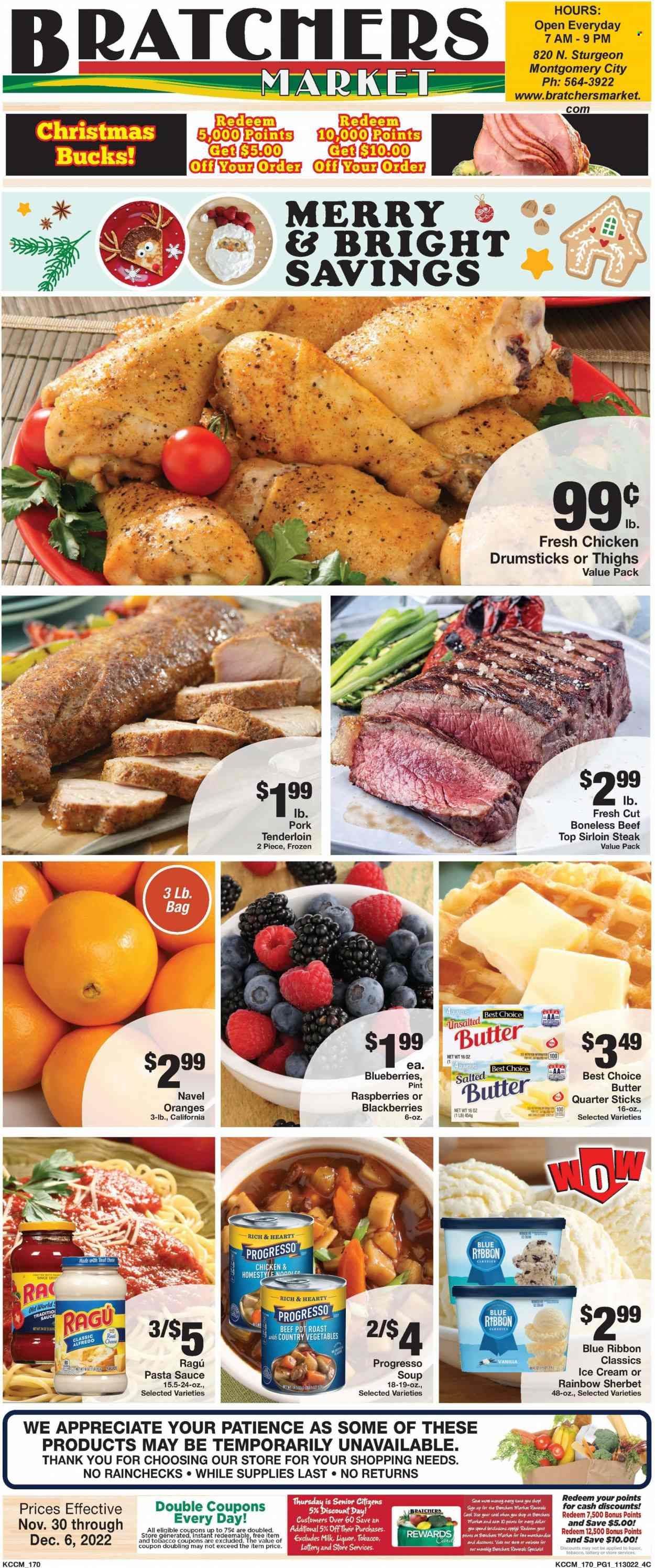 Bratchers Market (MO) Weekly Ad Flyer Specials November 30 to December 6, 2022