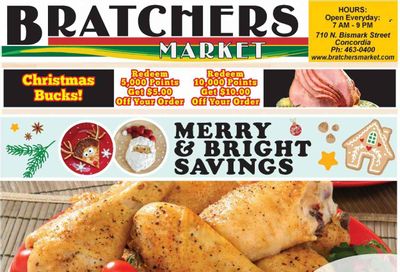 Bratchers Market (MO) Weekly Ad Flyer Specials November 30 to December 6, 2022