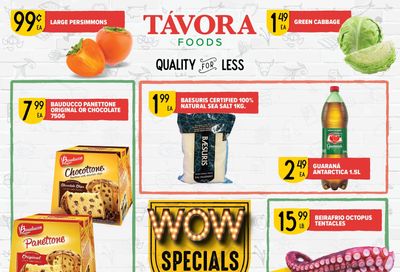 Tavora Foods Flyer December 5 to 11