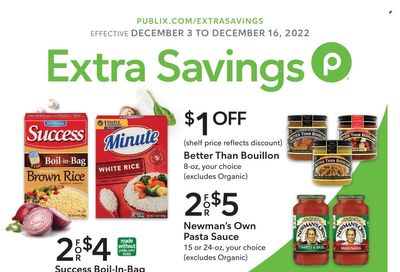 Publix (AL, FL, GA, NC, SC, TN) Weekly Ad Flyer Specials December 3 to December 16, 2022