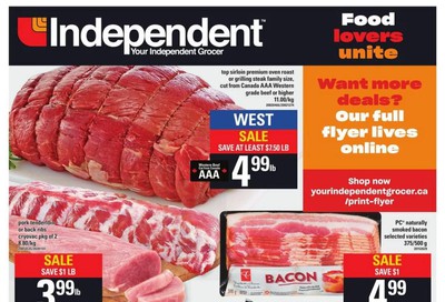 Independent Grocer (West) Flyer April 23 to 29