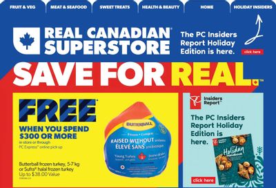 Real Canadian Superstore (West) Flyer December 8 to 14