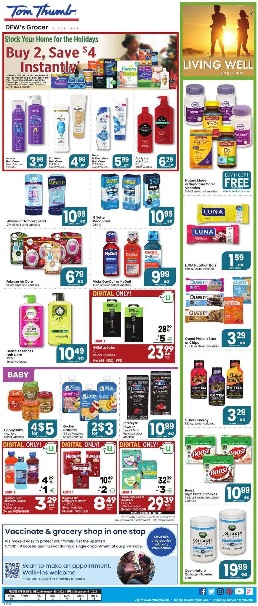Tom Thumb (TX) Weekly Ad Flyer Specials November 30 to December 6, 2022