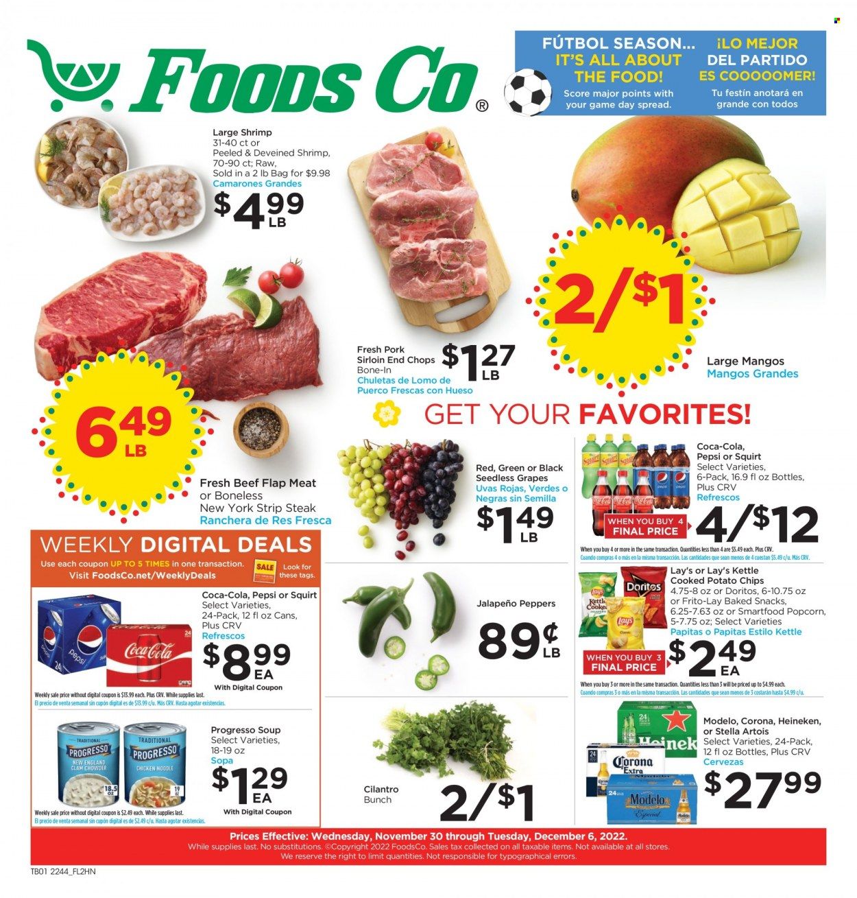 Foods Co (CA, OH, VA) Weekly Ad Flyer Specials November 30 to December 6, 2022