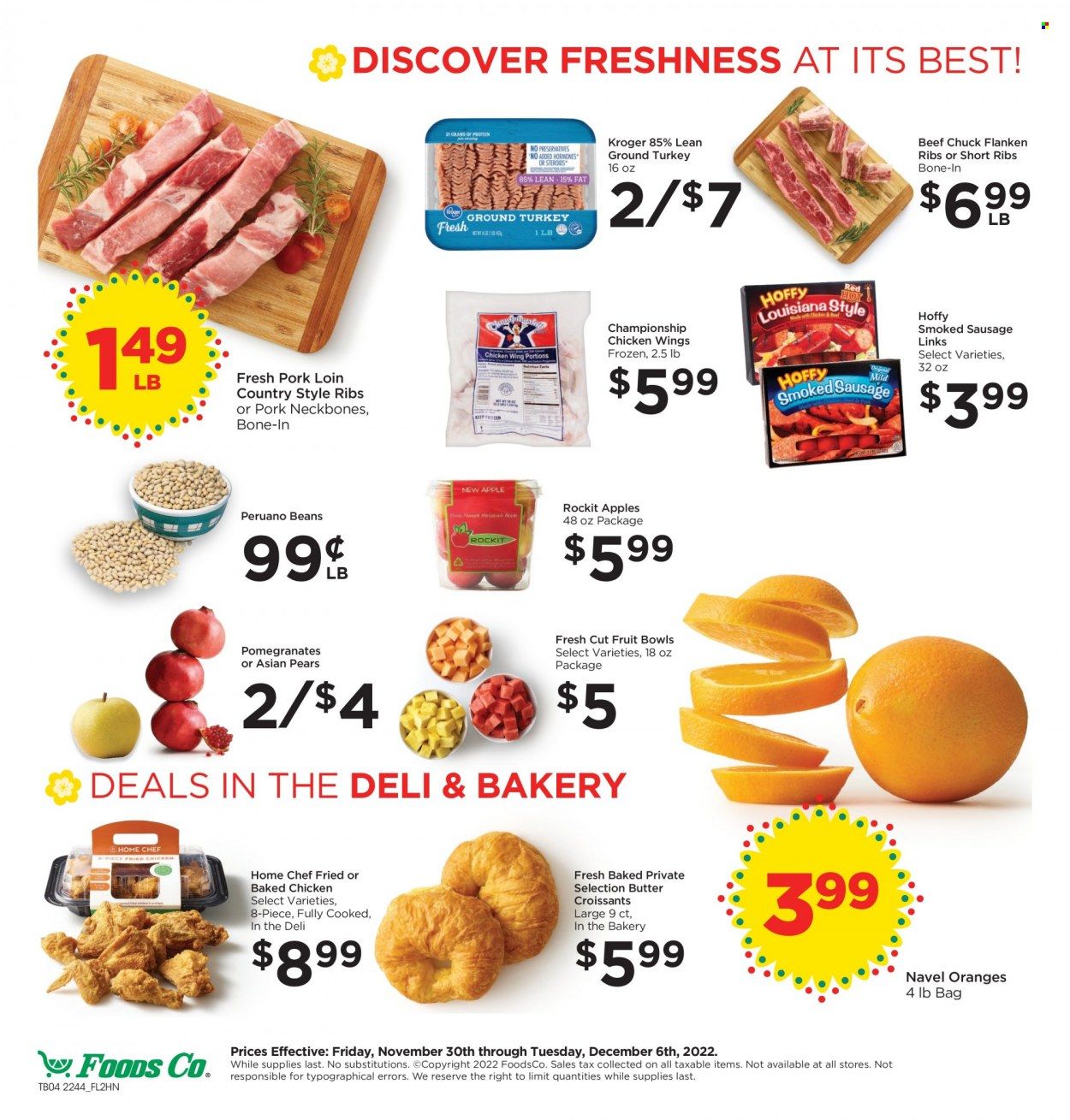 Foods Co (CA, OH, VA) Weekly Ad Flyer Specials November 30 to December 6, 2022