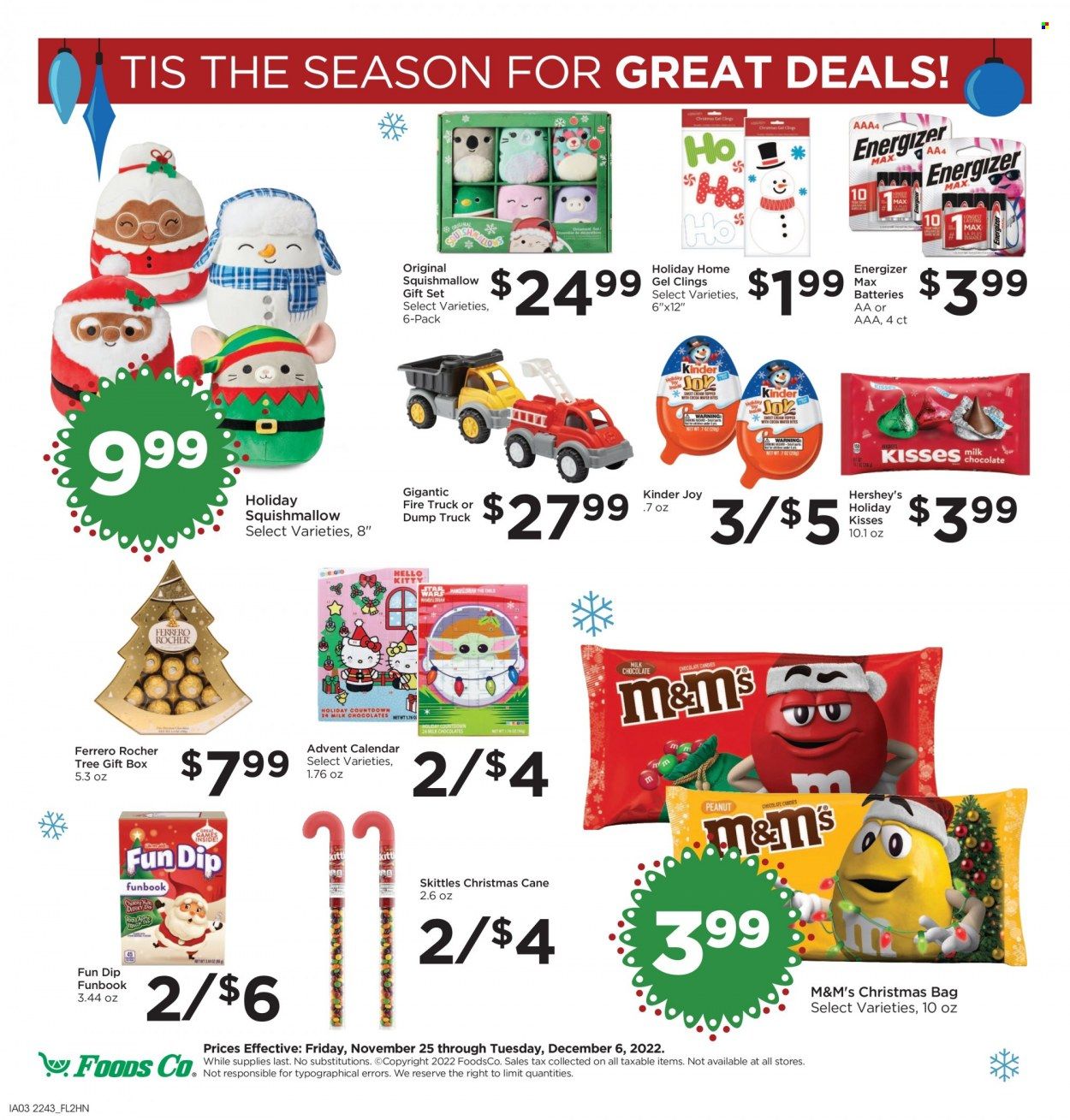 Foods Co (CA, OH, VA) Weekly Ad Flyer Specials November 30 to December 6, 2022