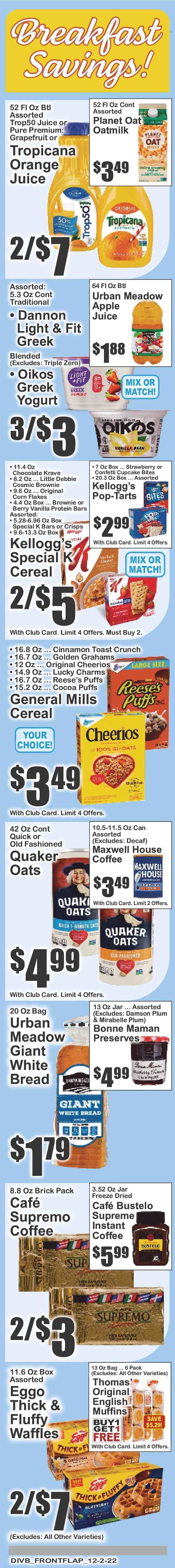 Food Universe (NY) Weekly Ad Flyer Specials December 2 to December 8, 2022