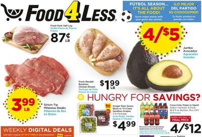 Food 4 Less (CA) Weekly Ad Flyer Specials December 7 to December 13, 2022