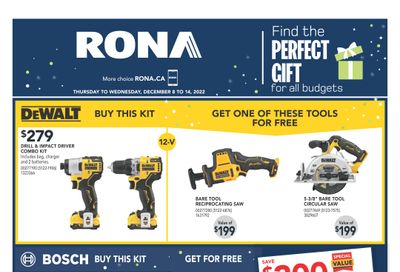 Rona (West) Flyer December 8 to 14