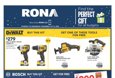 Rona (Atlantic) Flyer December 8 to 14