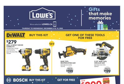 Lowe's (West) Flyer December 8 to 14