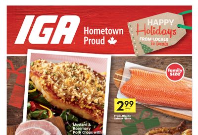 IGA (West) Flyer December 8 to 14