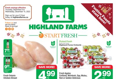 Highland Farms Flyer December 8 to 14