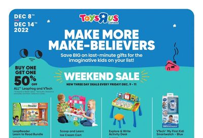 Toys R Us Flyer December 8 to 14