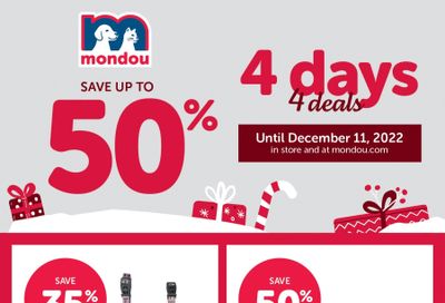 Mondou Christmas Market Flyer December 8 to 24
