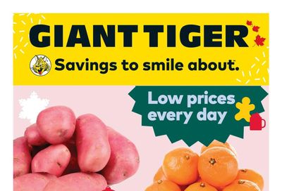 Giant Tiger (West) Flyer December 7 to 13