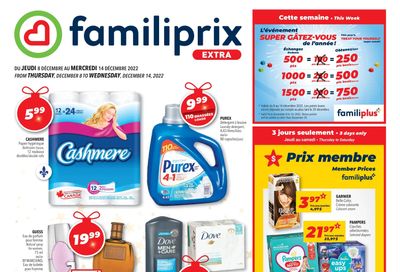 Familiprix Extra Flyer December 8 to 14