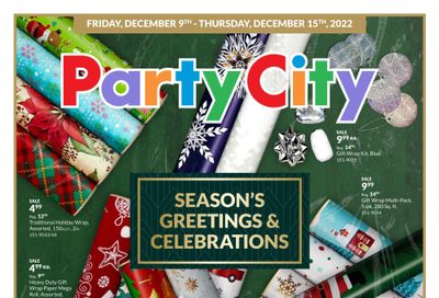 Party City Flyer December 9 to 15