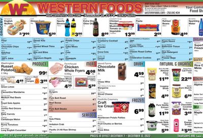 Western Foods Flyer December 7 to 13