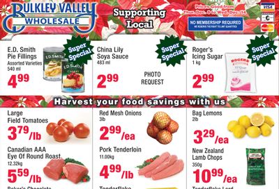 Bulkley Valley Wholesale Flyer December 8 to 14