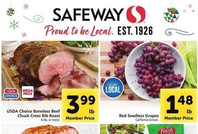 Safeway (CA, OR, WA) Weekly Ad Flyer Specials December 7 to December 13, 2022