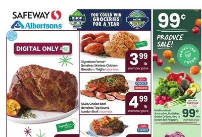 Safeway Weekly Ad Flyer Specials December 7 to December 13, 2022