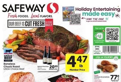 Safeway (SD) Weekly Ad Flyer Specials December 7 to December 13, 2022