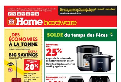 Home Hardware (Atlantic) Flyer December 8 to 14