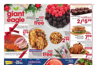 Giant Eagle (OH, PA) Weekly Ad Flyer Specials December 8 to December 14, 2022