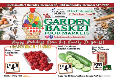 The Garden Basket Flyer December 8 to 14