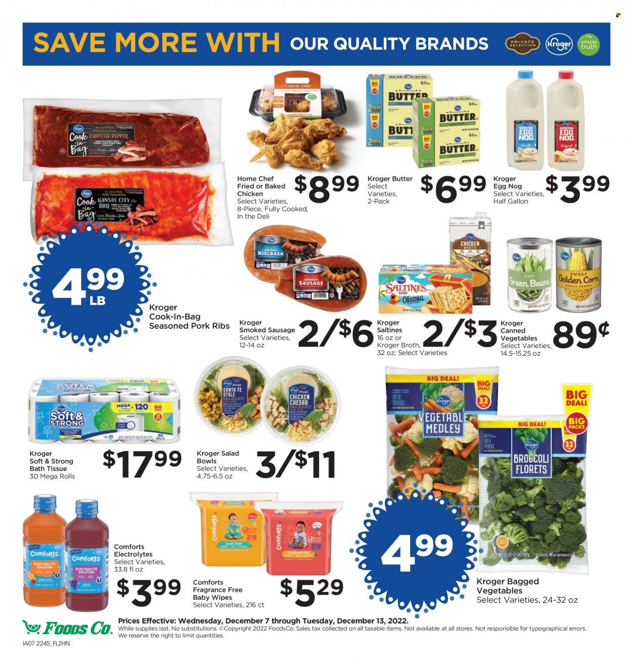 Foods Co (CA, OH, VA) Weekly Ad Flyer Specials December 7 to December 13, 2022