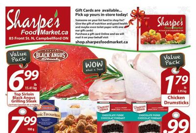 Sharpe's Food Market Flyer December 8 to 14