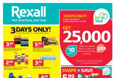 Rexall (AB, SK & MB) Flyer December 9 to 15