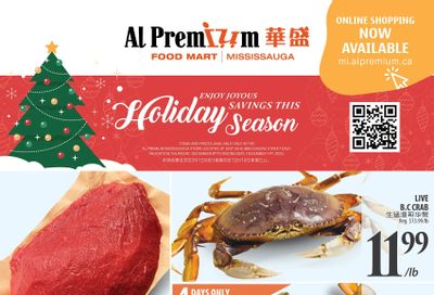 Al Premium Food Mart (Mississauga) Flyer December 8 to 14